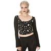 Banned - Purrrfect cute kitty Crop top - Schwarz Product image
